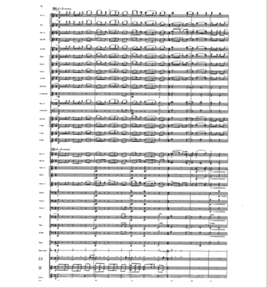 Millennium III Millennium III Concert Band scores gallery preview page 29