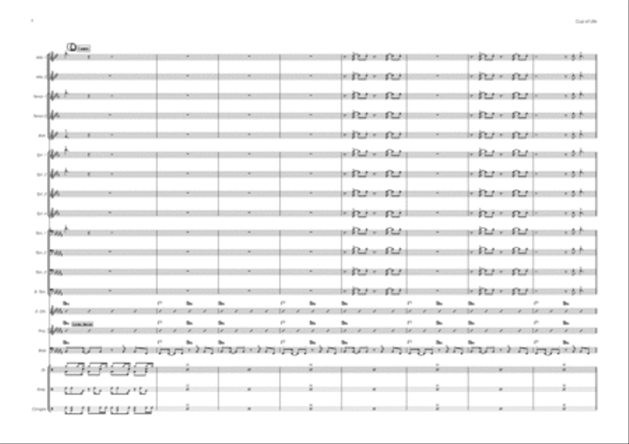 The Cup Of Life Jazz Ensemble scores gallery preview page 4