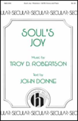Book cover for Soul's Joy