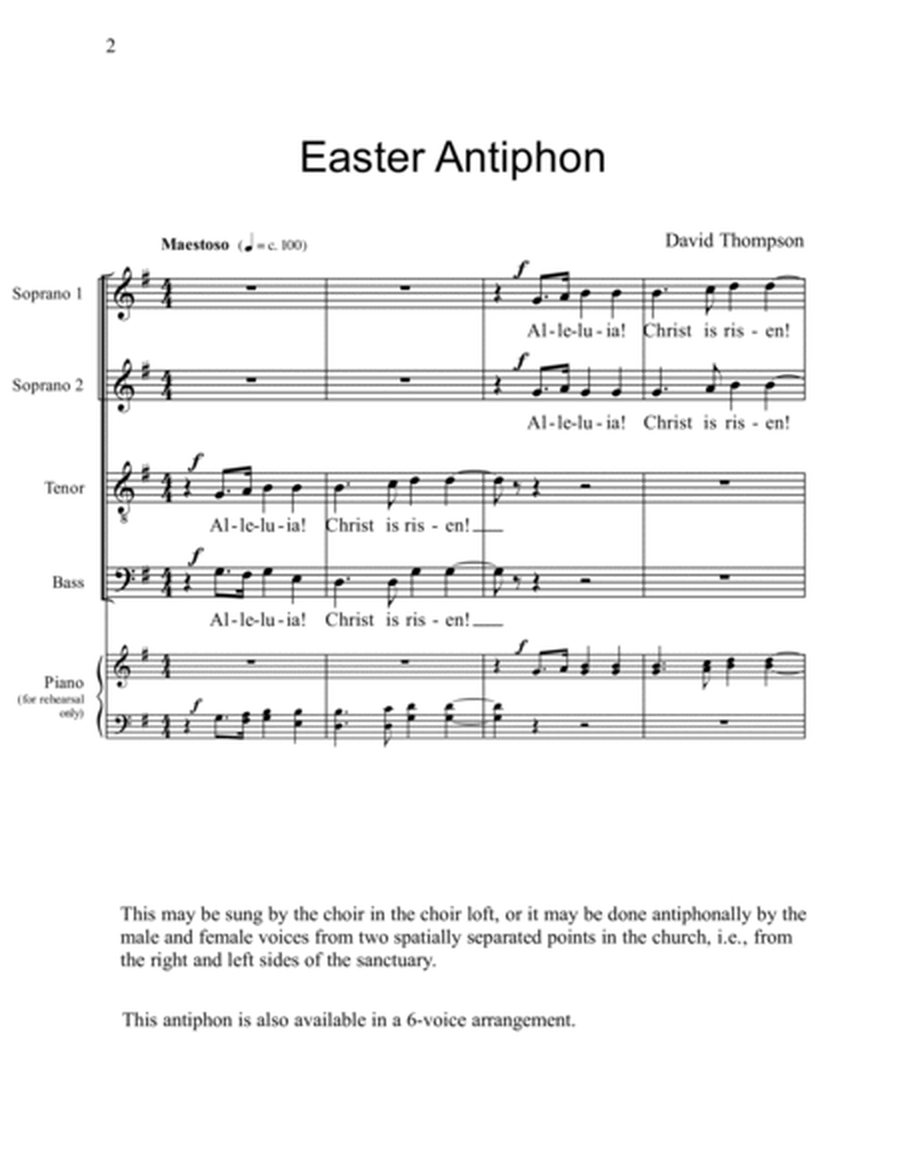 Easter Antiphon