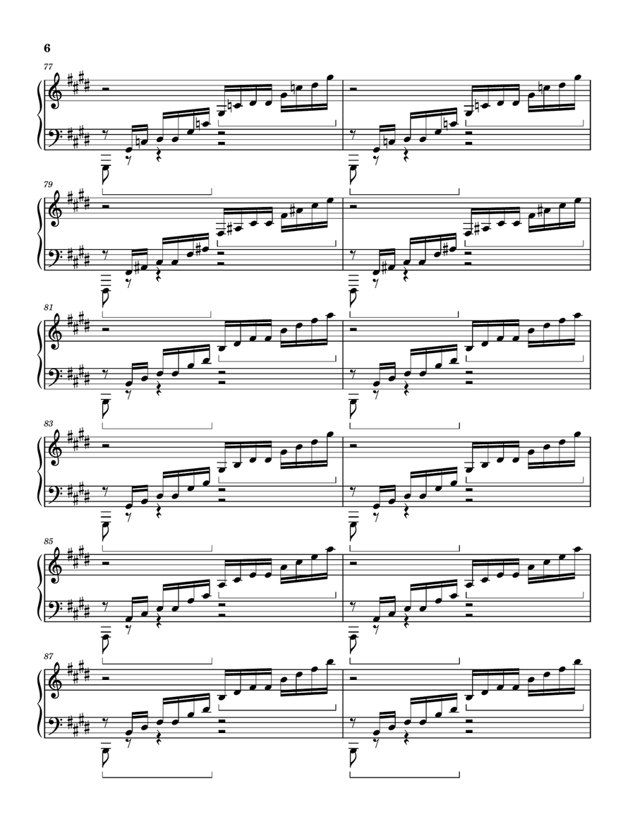 Piano Sonata No. 1 in E Major, Op. 15 Piano Solo scores gallery preview page 6