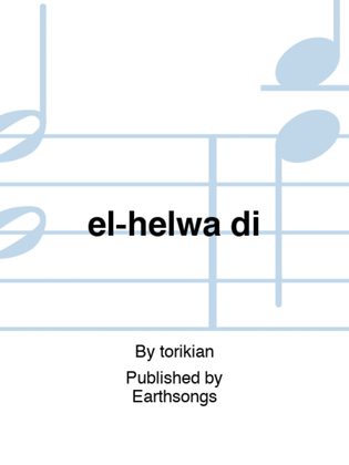 Book cover for el-helwa di
