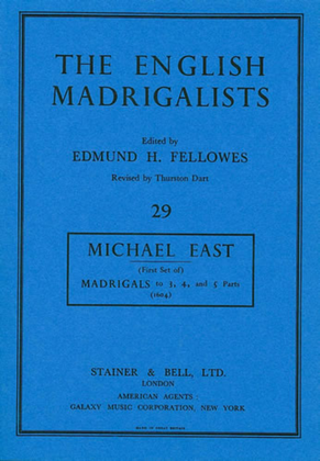 Madrigals to Three, Four and Five Parts (1604)