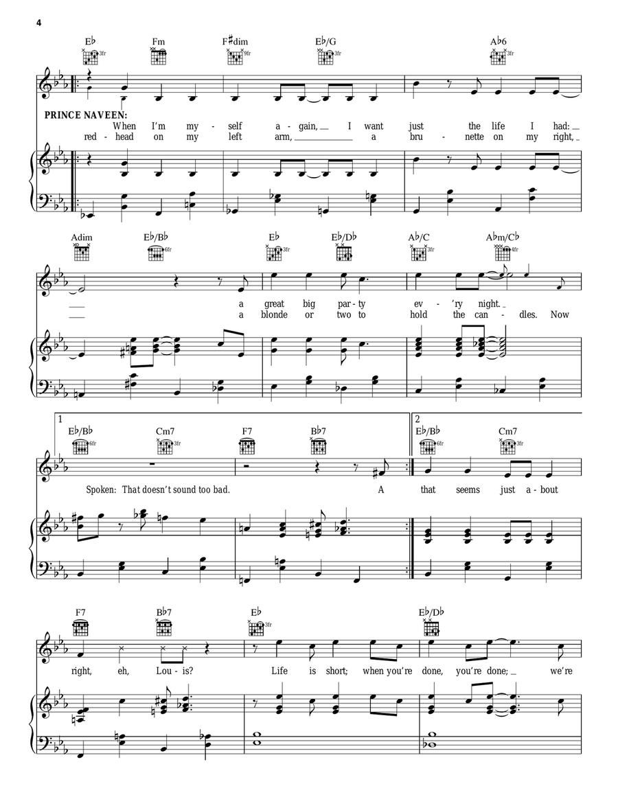 When We're Human When We're Human Piano, Vocal, Guitar scores gallery preview page 4
