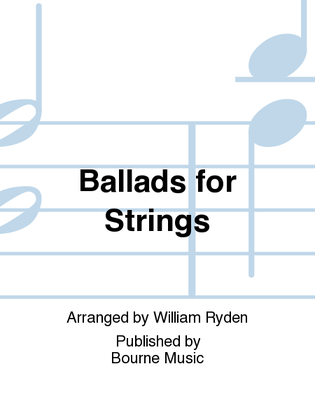 Book cover for Ballads for Strings