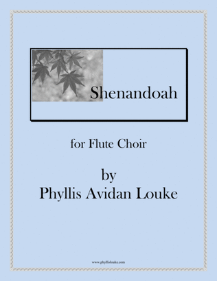 Shenandoah for Flute Choir