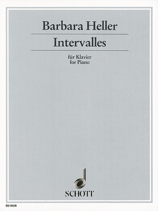 Book cover for Intervalles Piano Solo