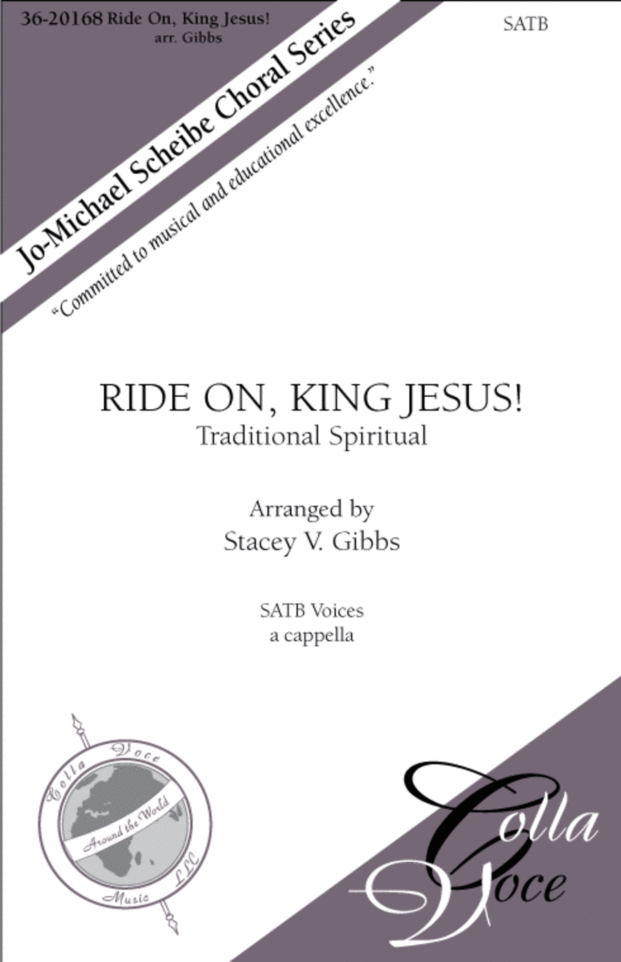 Ride On, King Jesus! Ride On, King Jesus! 4-Part scores gallery preview page 1