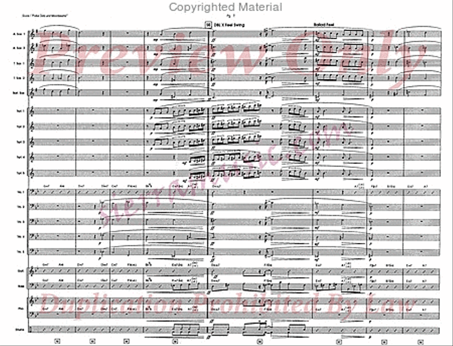 Polka Dots And Moonbeams Jazz Ensemble scores gallery preview page 8