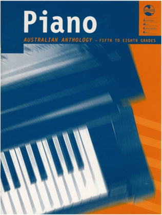 Book cover for Australian Piano Anthology Grade 5 To 8 AMEB