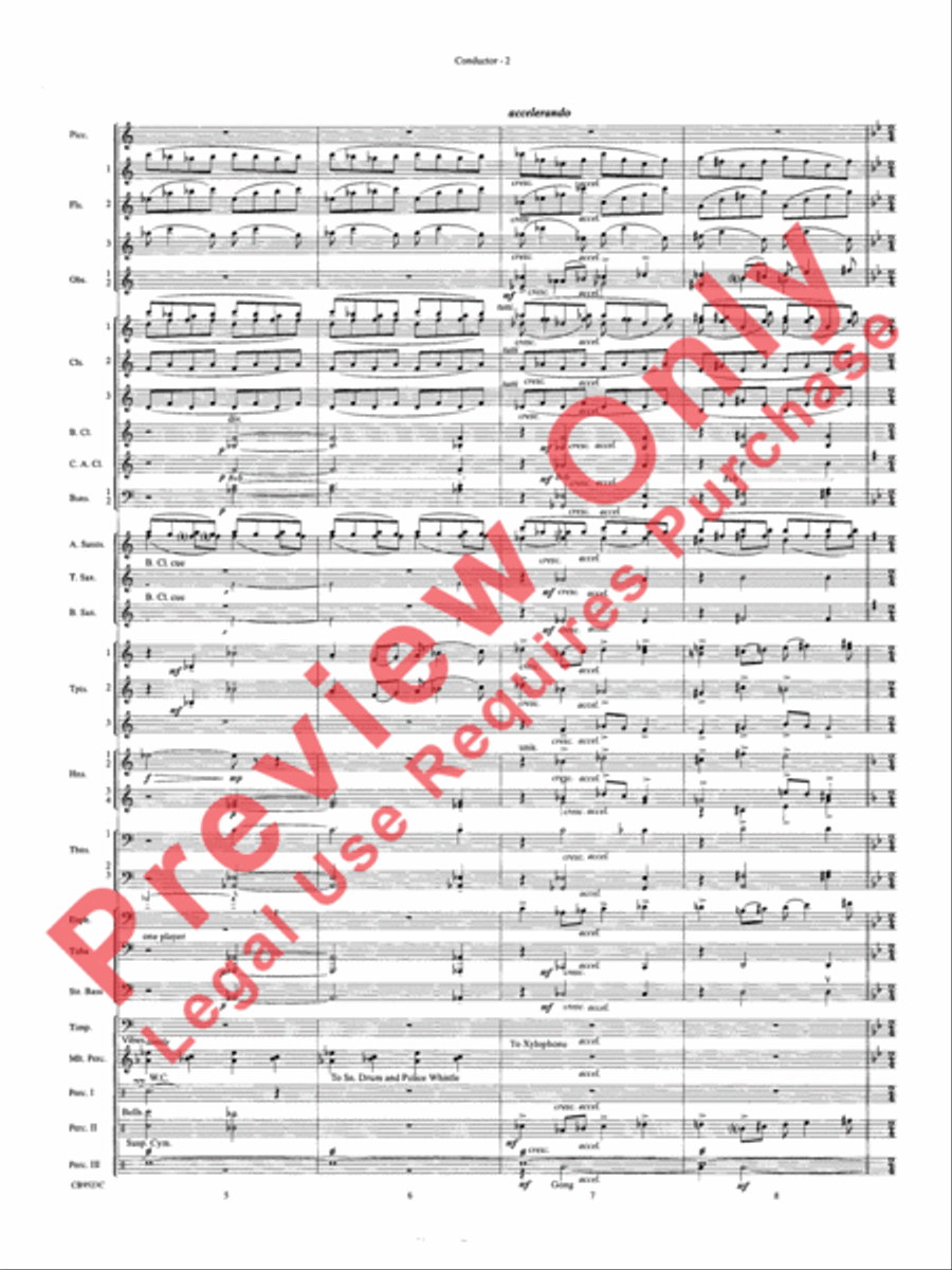 The Wizard of Oz The Wizard of Oz Concert Band scores gallery preview page 5