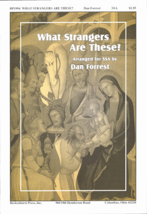 Book cover for What Strangers Are These? (SSA)