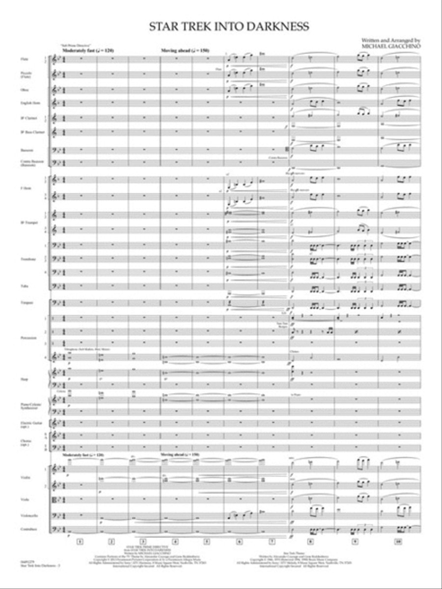 Star Trek Into Darkness Choir scores gallery preview page 3