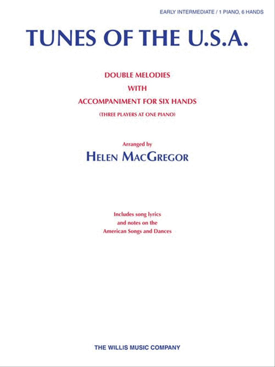 Tunes of the U.S.A. Piano scores gallery preview page 2