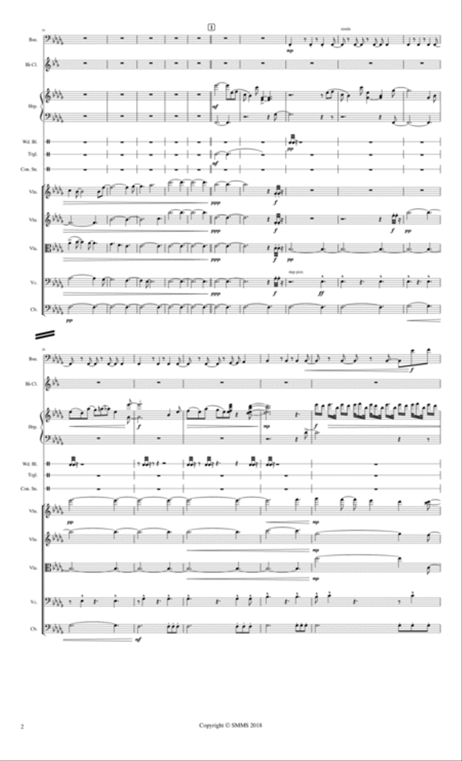 Motions by the Hour Bassoon scores gallery preview page 2