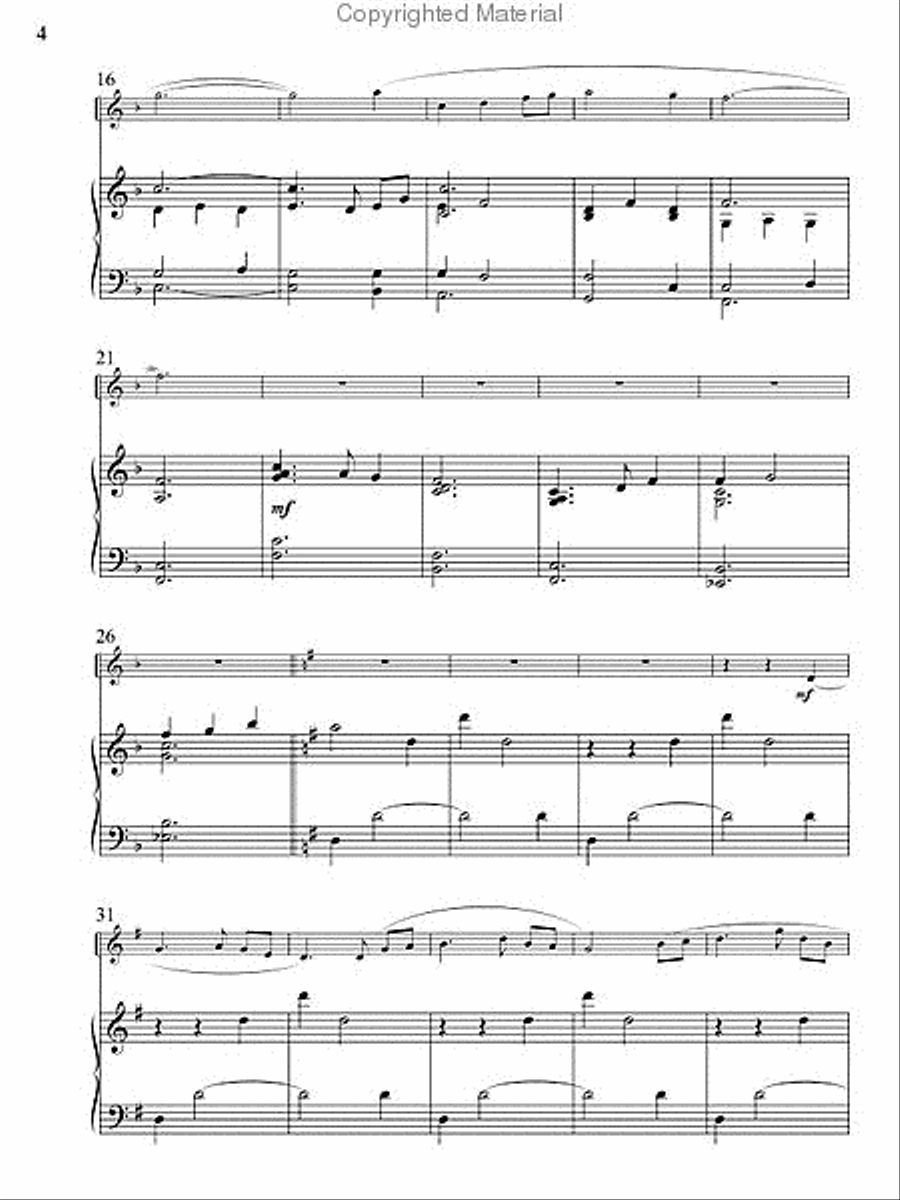 Meditations on the Cross Flute Solo scores gallery preview page 3