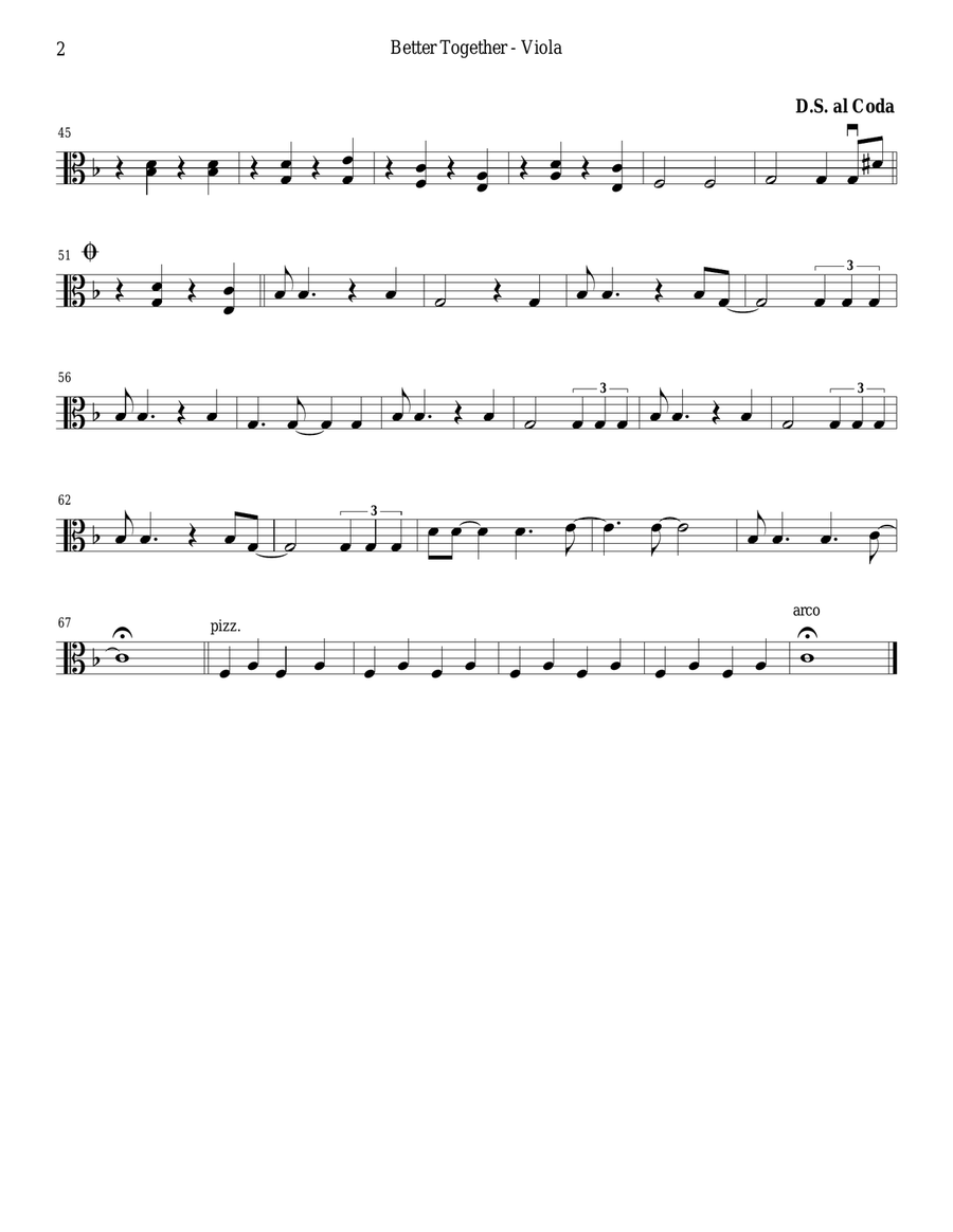 Better Together String Quartet scores gallery preview page 6