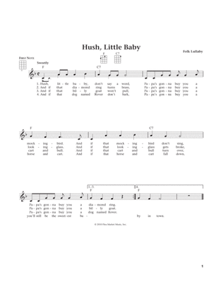 Hush, Little Baby (from The Daily Ukulele) (arr. Liz and Jim Beloff)