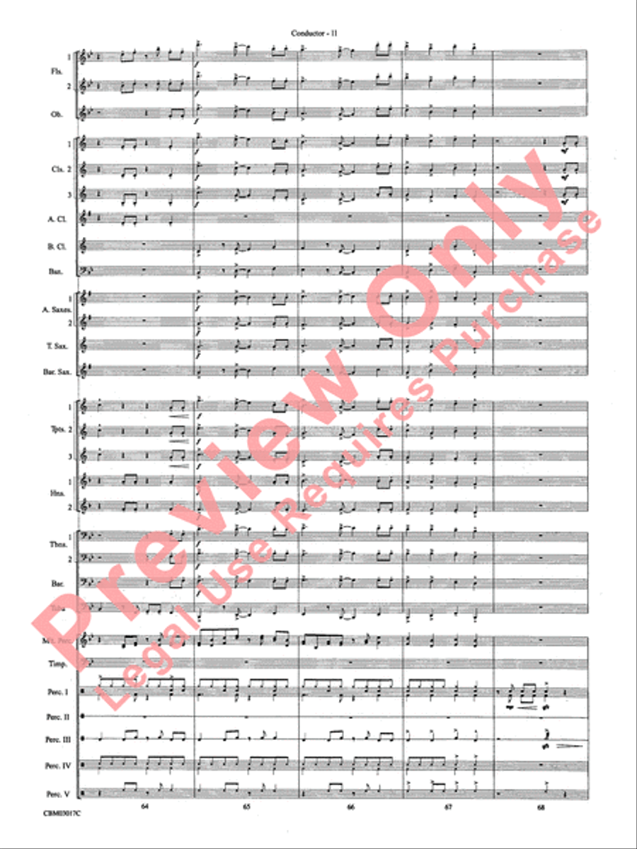 Happy Birthday Around the World Concert Band scores gallery preview page 14