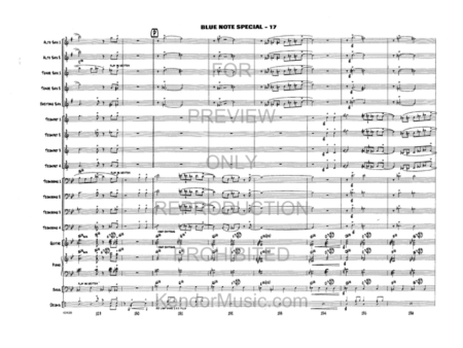 Blue Note Special (Full Score)