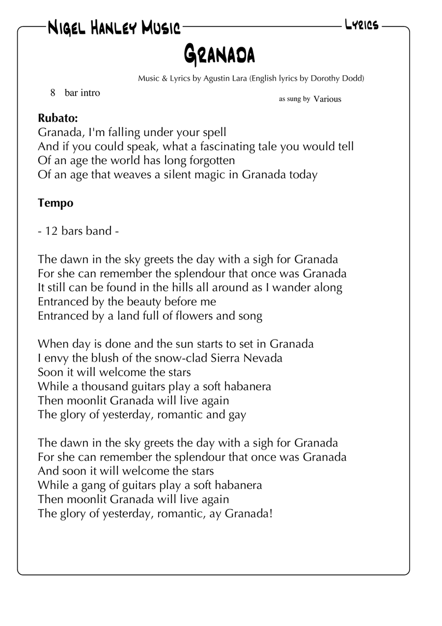 Granada Jazz Ensemble scores gallery preview page 4