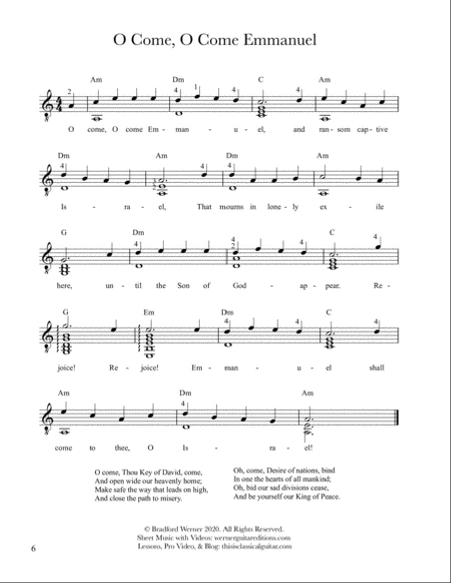 Christmas songs on guitar cheap