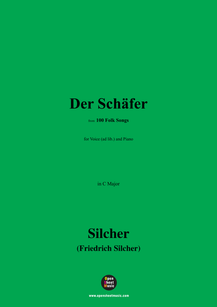 Silcher-Der Schäfer,for Voice(ad lib.) and Piano image number null