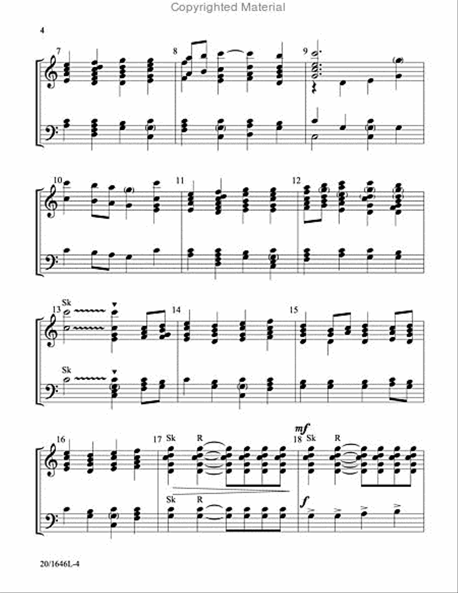 Hosanna! Hosanna! 3-Octaves scores gallery preview page 3