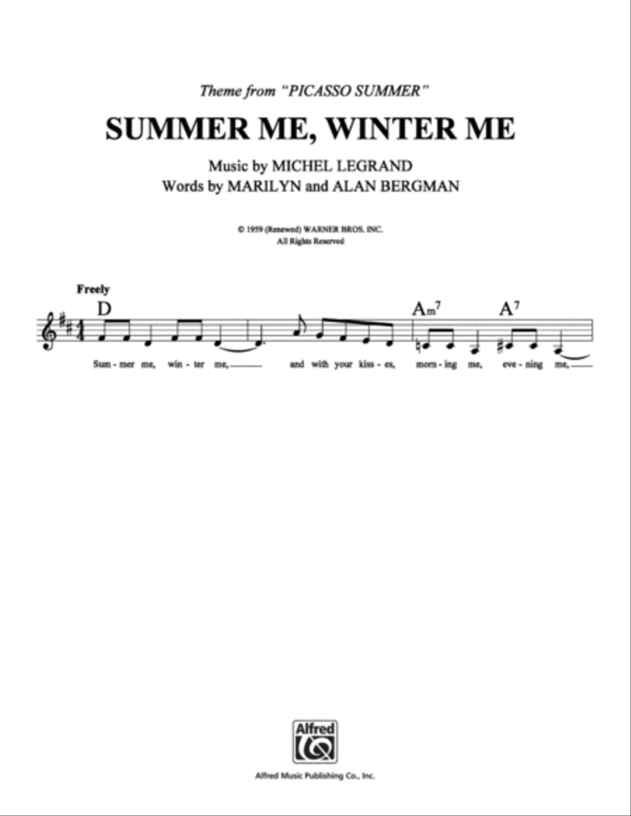 Summer Me, Winter Me Summer Me, Winter Me School and Community scores gallery preview page 1