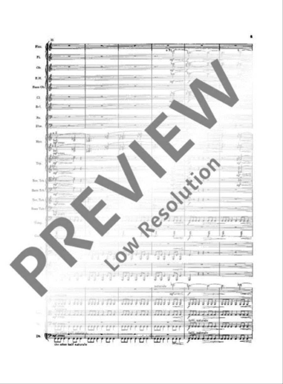 The Planets Orchestra scores gallery preview page 14