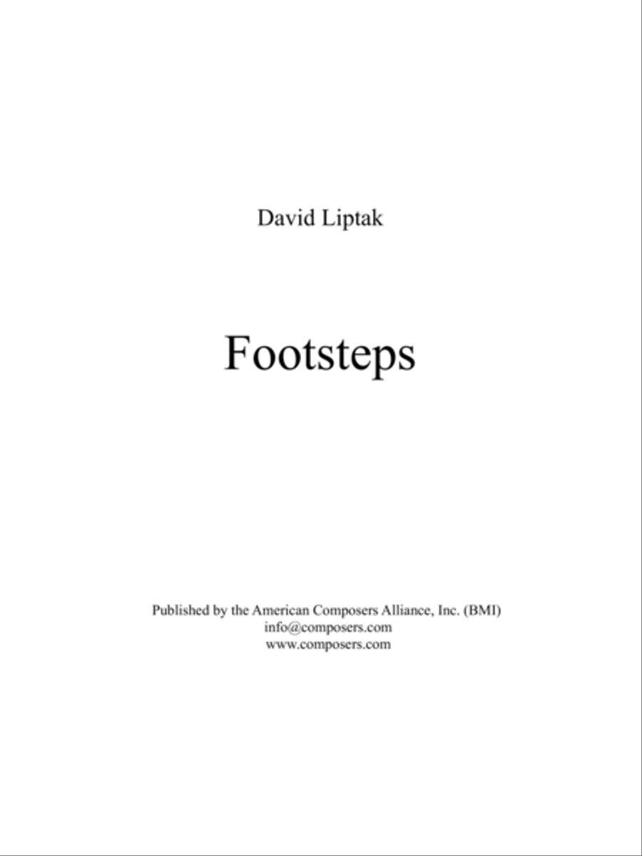 [Liptak] Footsteps