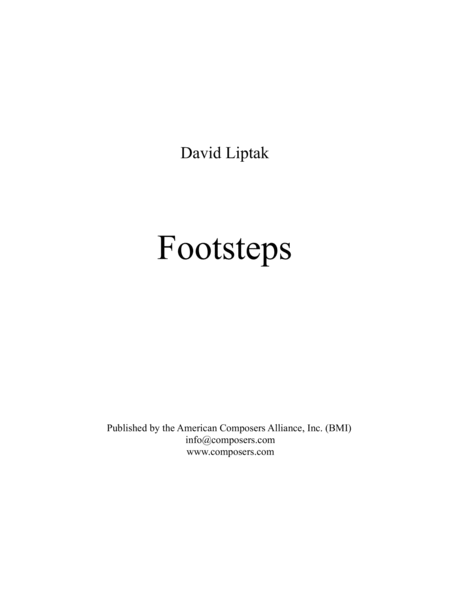 [Liptak] Footsteps