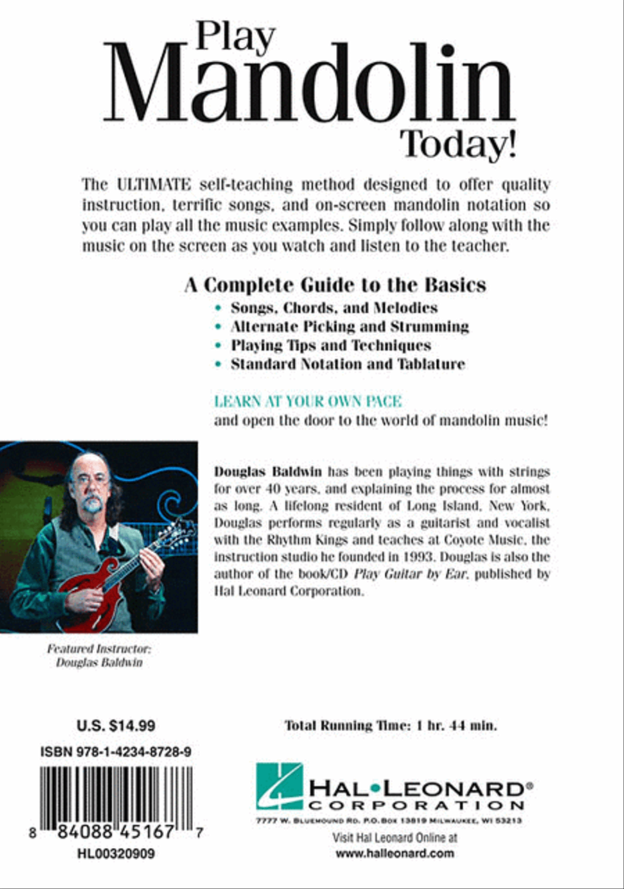 Play Mandolin Today! DVD Mandolin scores gallery preview page 2