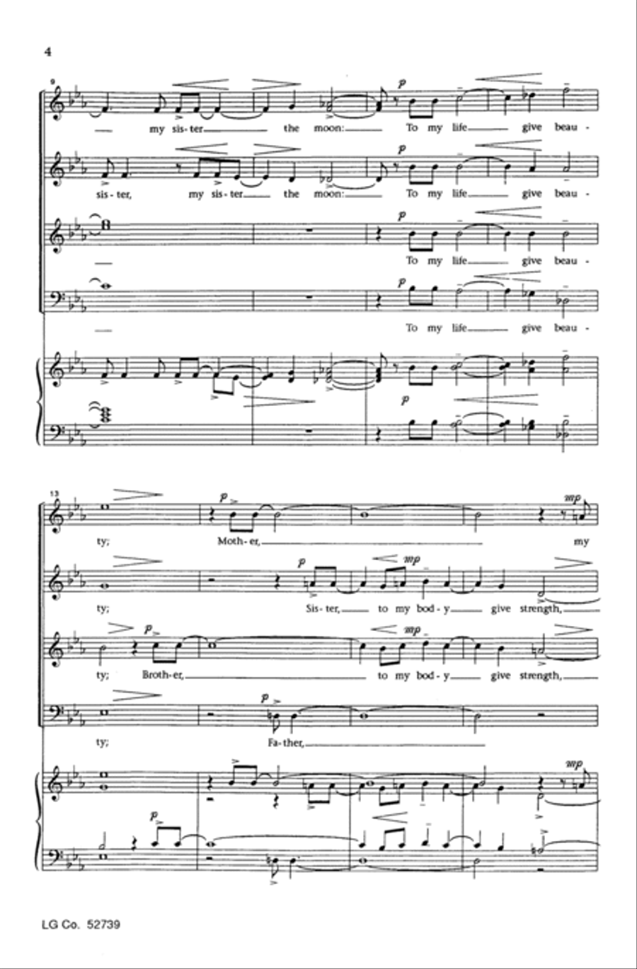 Sky Family Sky Family 4-Part scores gallery preview page 3