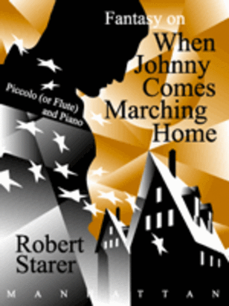 Fantasy on "When Johnny Comes Marching Home" for Piccolo (Flute) and Piano image number null