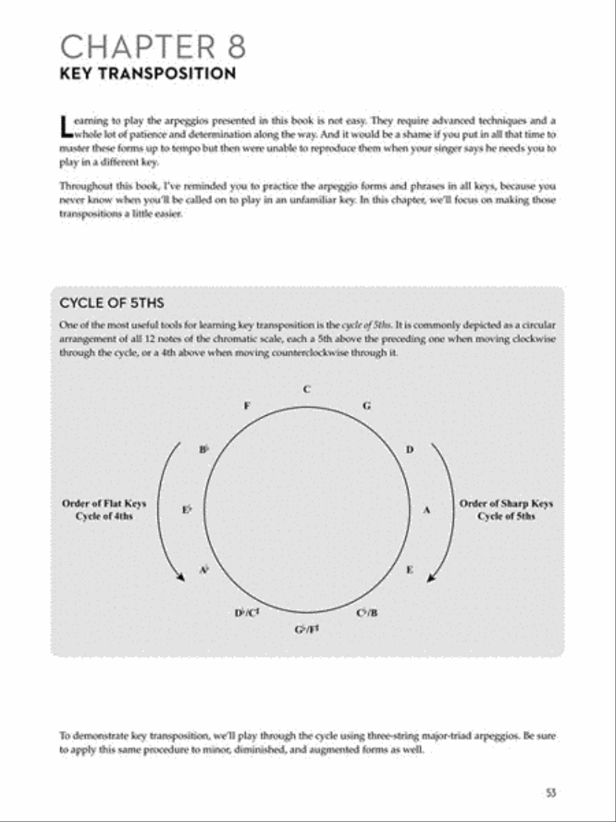Arpeggios for the Modern Guitarist Guitar Tablature scores gallery preview page 7