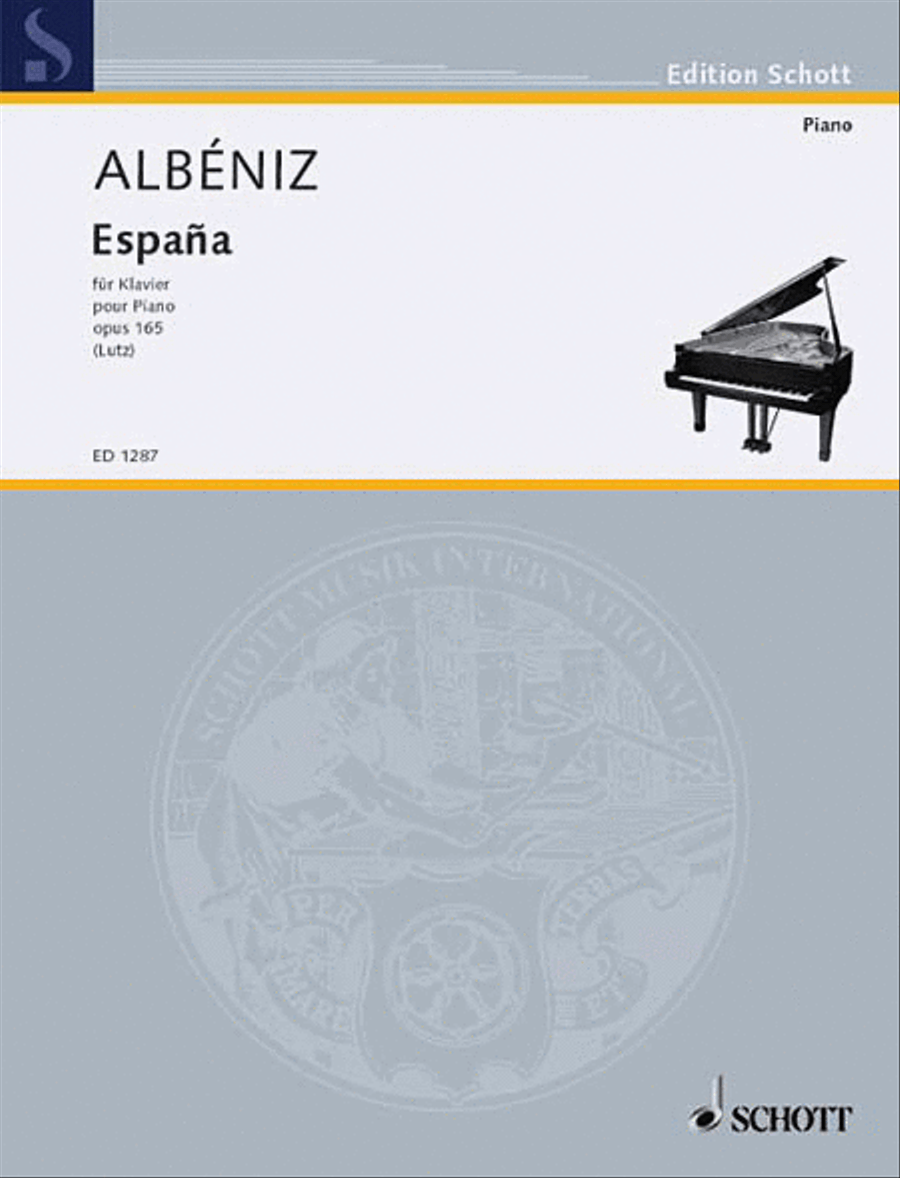 España Op. 165 España Op. 165 Piano Solo scores gallery preview page 1