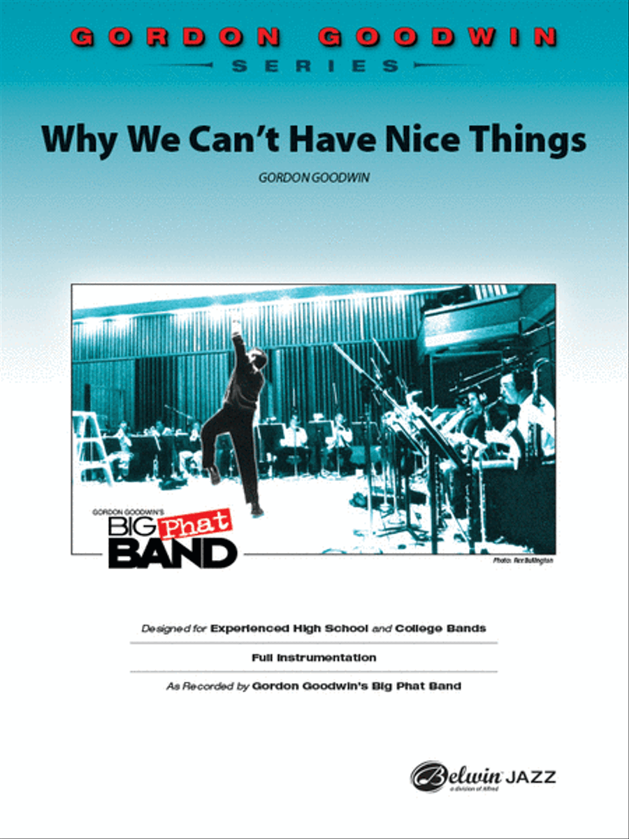 Why We Can't Have Nice Things Jazz Ensemble scores gallery preview page 1