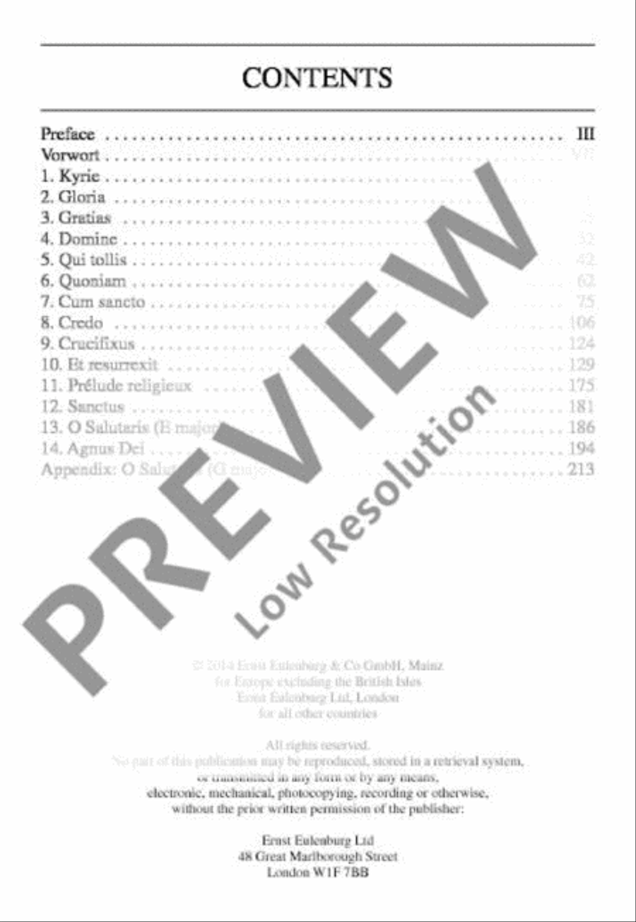 Petite Messe Solennelle Choir scores gallery preview page 3