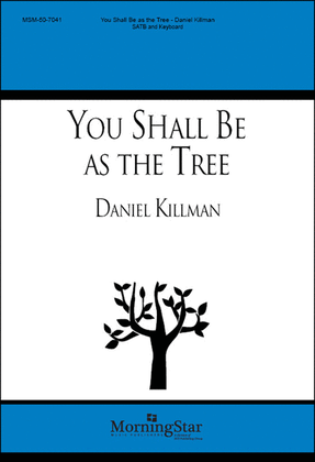 Book cover for You Shall Be As a Tree