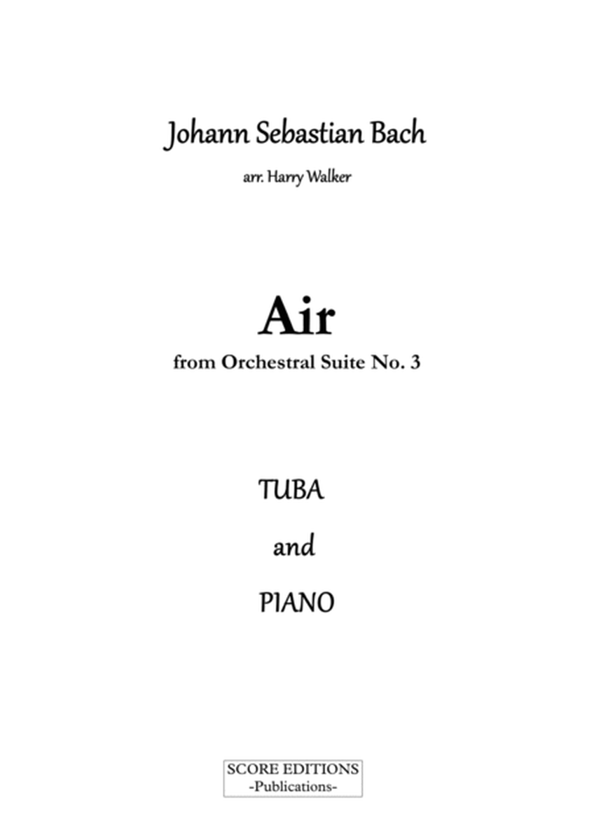 Bach Air from Suite No.3 (for Tuba and Piano) image number null