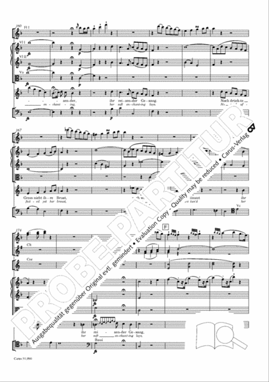 The Creation (Die Schopfung) 4-Part scores gallery preview page 155