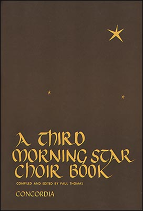 Book cover for A Third Morning Star Choir Book