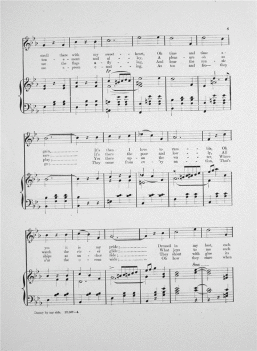 Danny By My Side. Song Voice scores gallery preview page 3