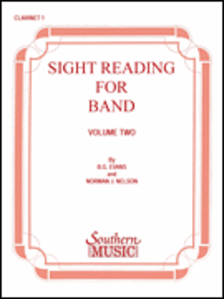 Sight Reading for Band, Book 2