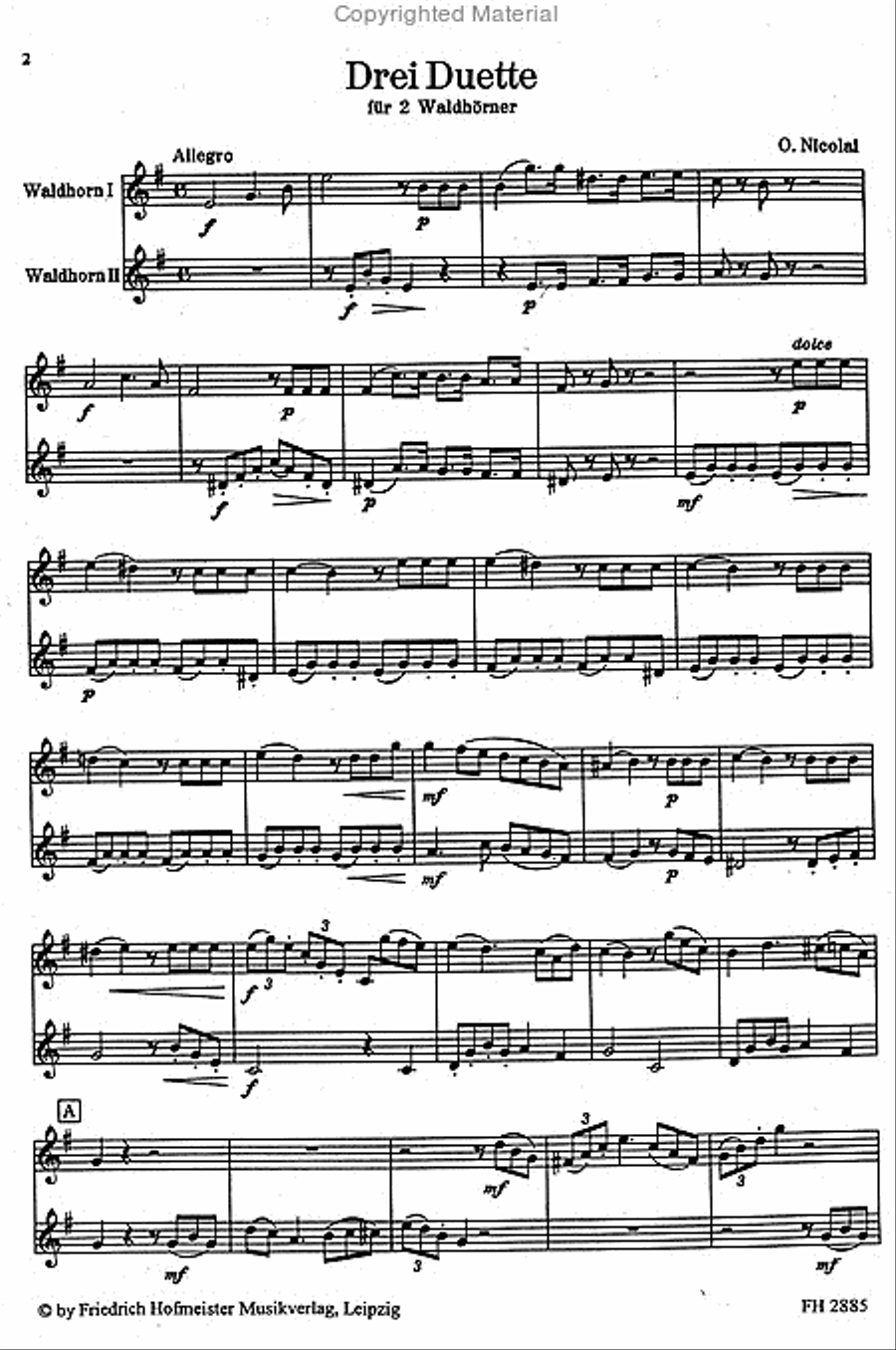 3 Duette Horn scores gallery preview page 2