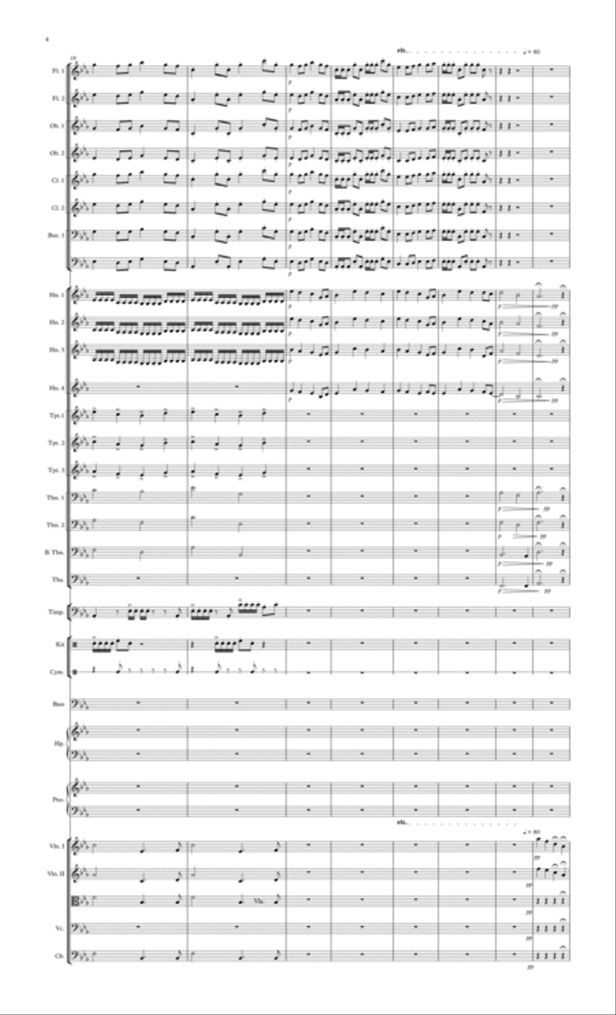 Life Variantions Final_6-8-15 Full Orchestra scores gallery preview page 4