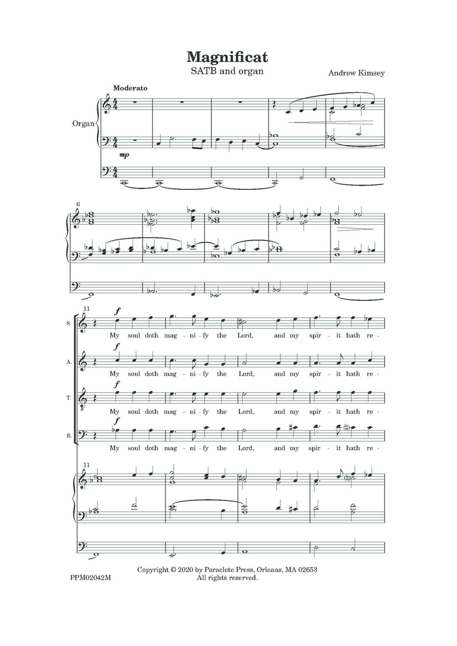 Magnificat and Nunc Dimittis