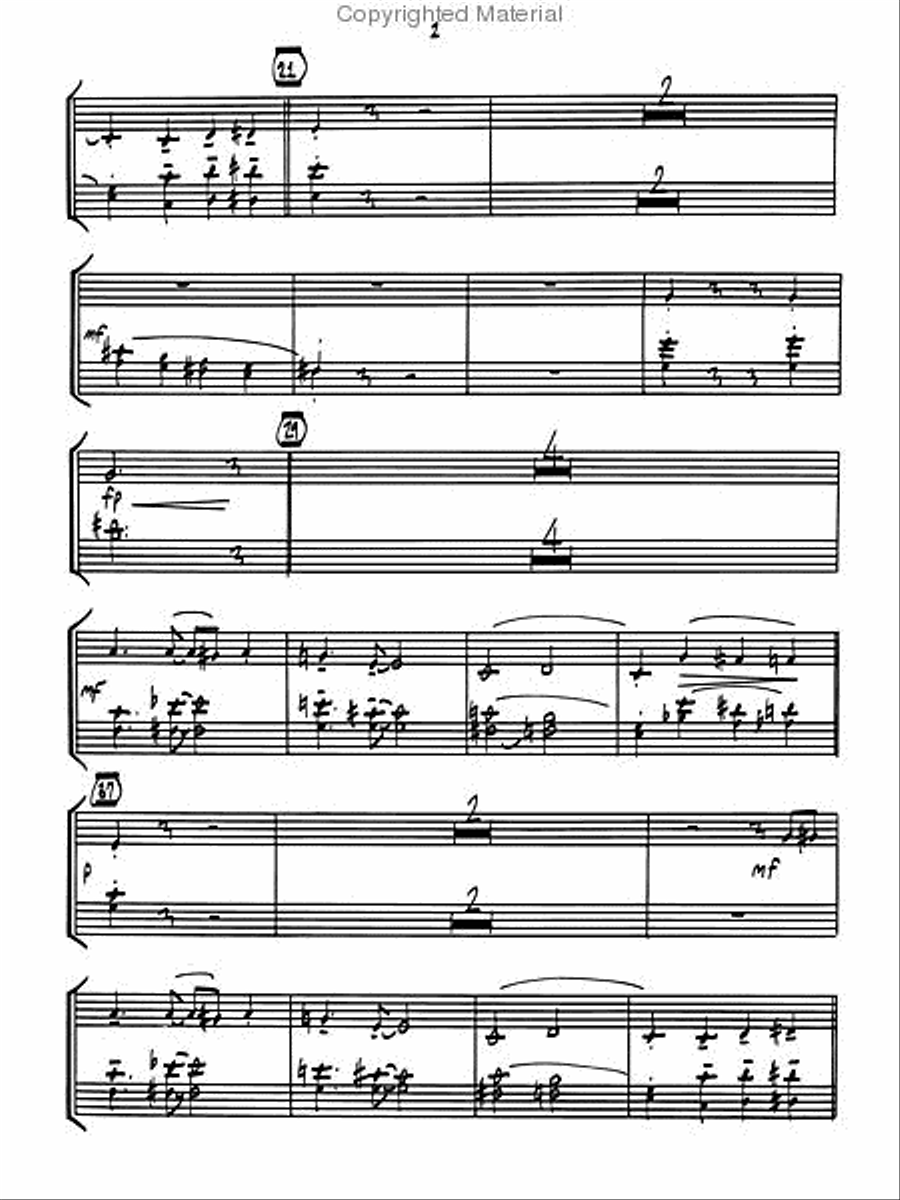 Side by Side Choir scores gallery preview page 3