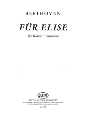 Book cover for Fur Elise